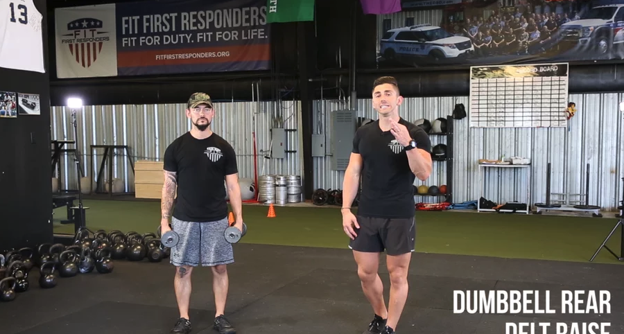 Dumbbell Rear Delt Raise