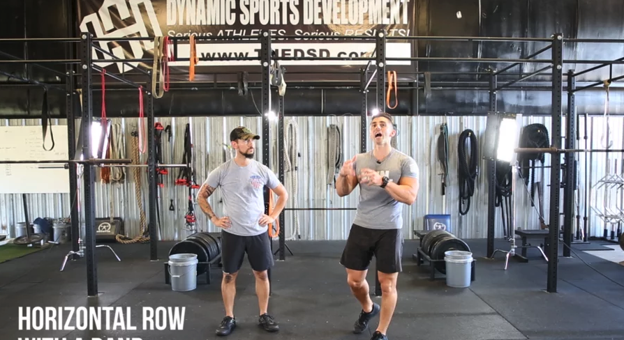 Horizontal Row With A Band