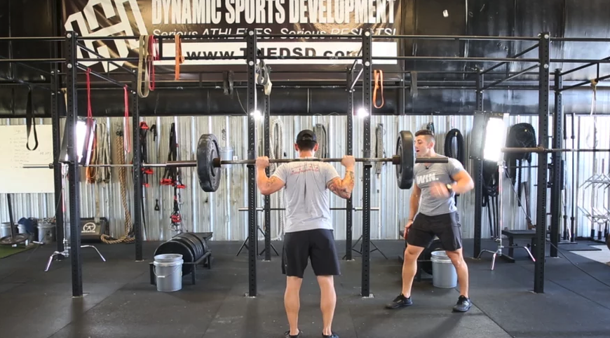 Barbell Lunge
