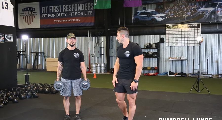 Dumbbell Lunge