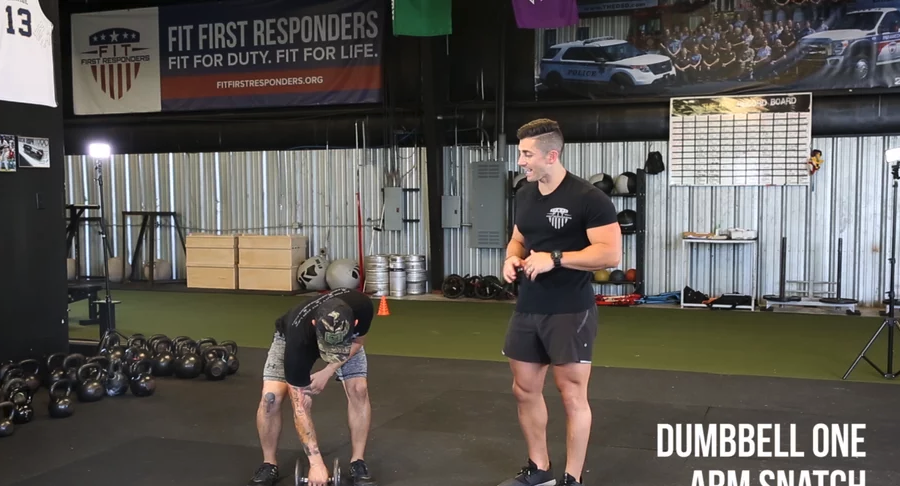 Dumbbell One Arm Snatch
