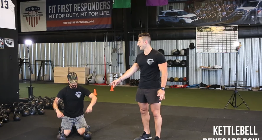 Kettlebell Renegade Row