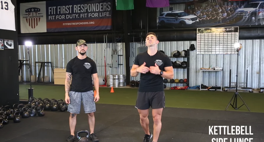 Kettlebell Side Lunge