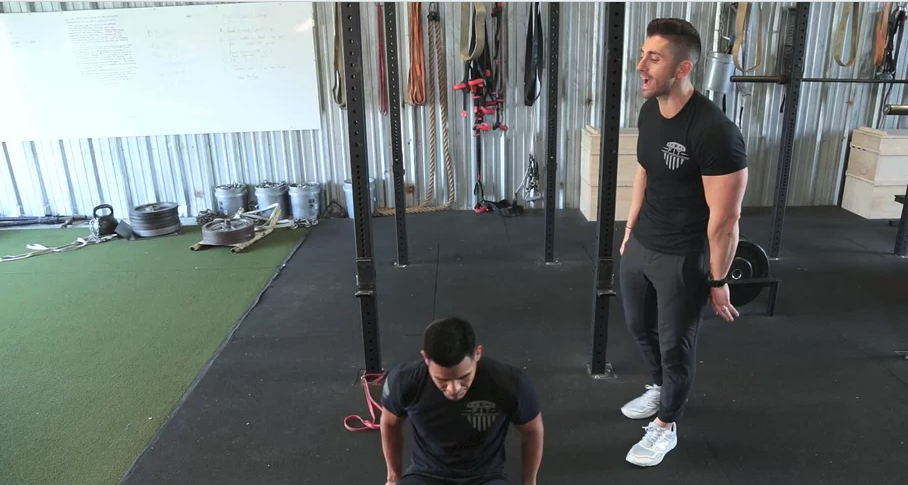 Knees to Chest