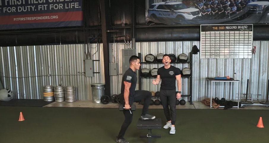 Step Up Curl