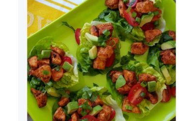 Honey-Lime Sriracha Lettuce Wraps