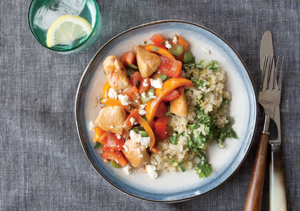 Chicken and Bell Pepper Sauté