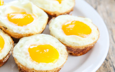 Cauliflower Hash Brown Egg Cups