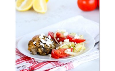 Your NUTRITION recipe of the week: Crock-Pot Lemon Chicken & Greek Salad